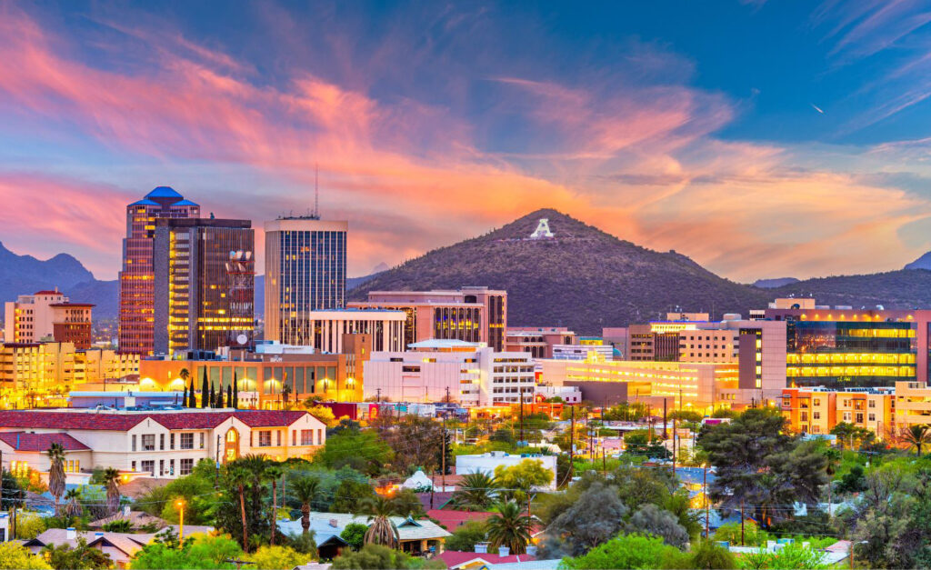 Tucson, where Perry offers HVAC services